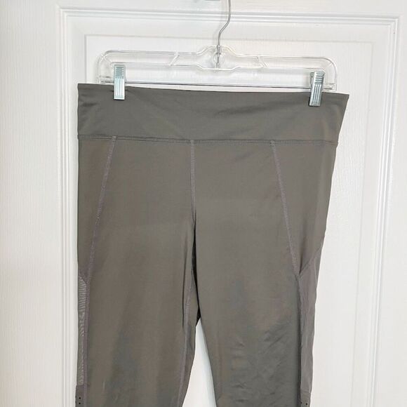 Joy Lab High Rise Sheer Paneled Perforated Holes Full Length Athletic Leggings - Picture 3 of 13